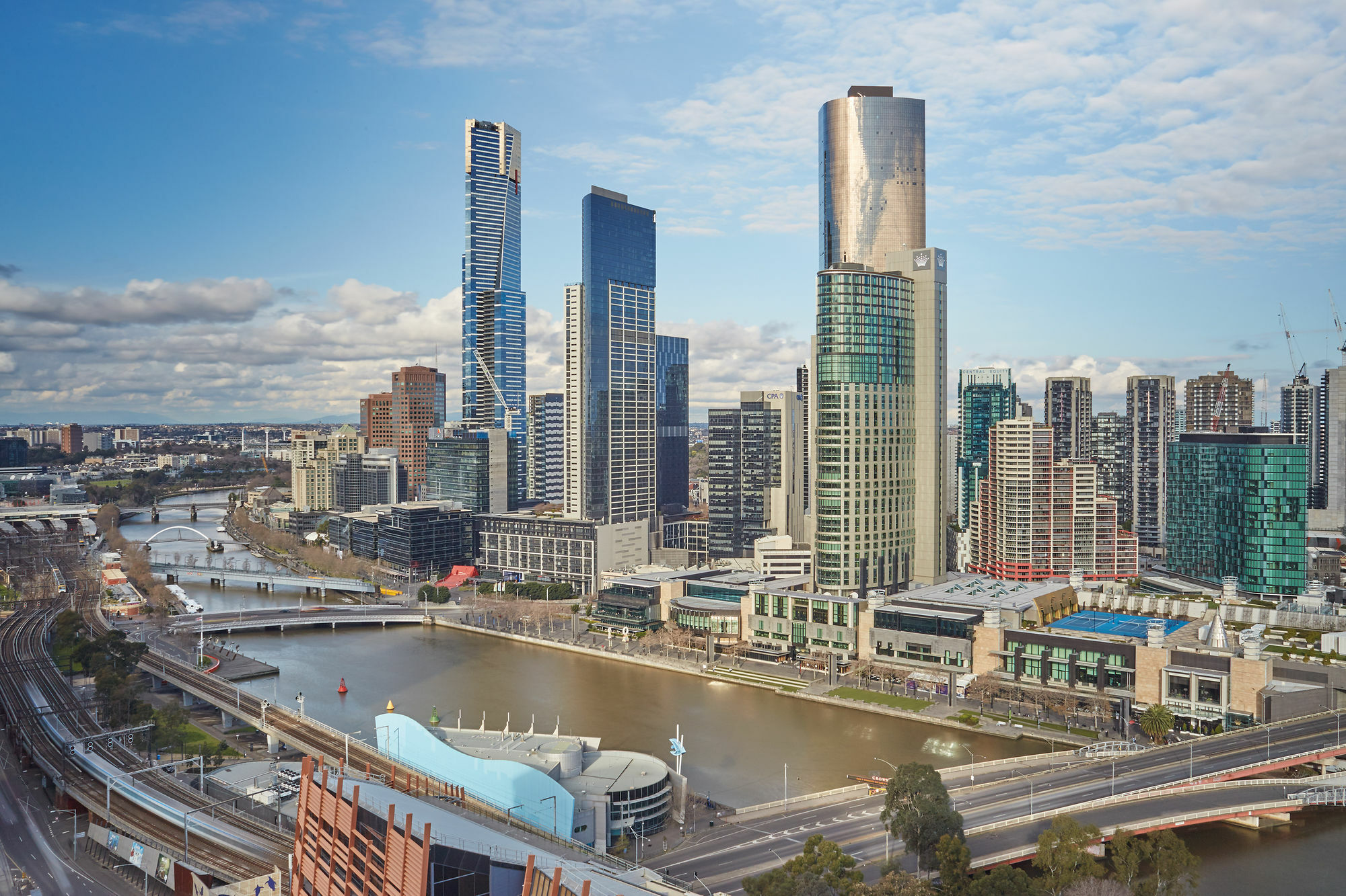 Апарт отель Punthill Northbank Мельбурн Экстерьер фото